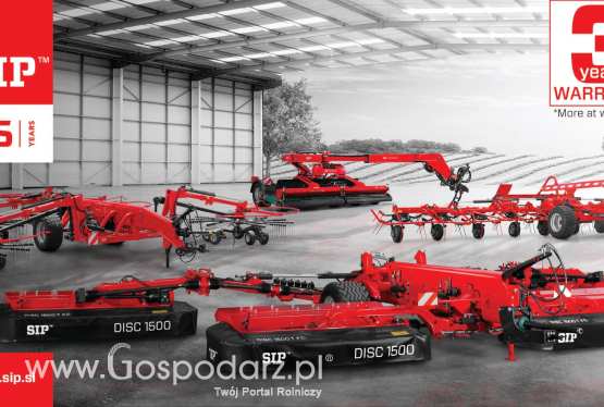 Dowód jakości: SIP przedstawia 3 letnią gwarancję