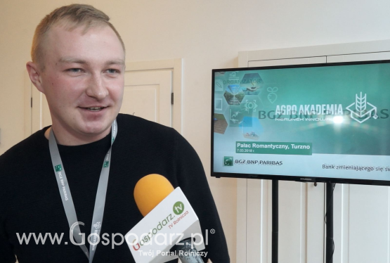 Agroakademia oczami Gospodarza Radosława Burkwicz z Gminy Ostrowite