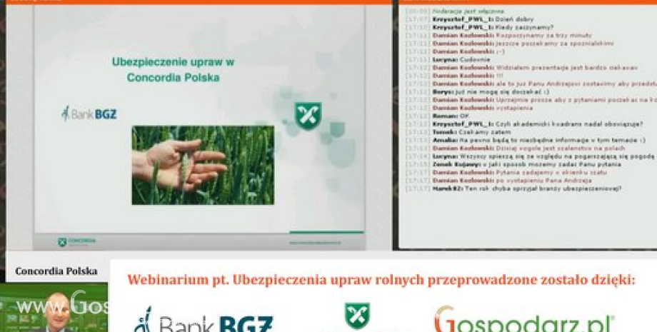 Webinarium - Ubezpieczenie upraw rolnych