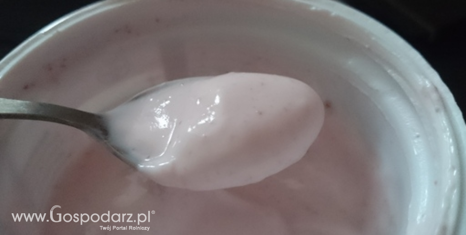 Na rynku napojów mlecznych odnotowano spadek produkcji jogurtów