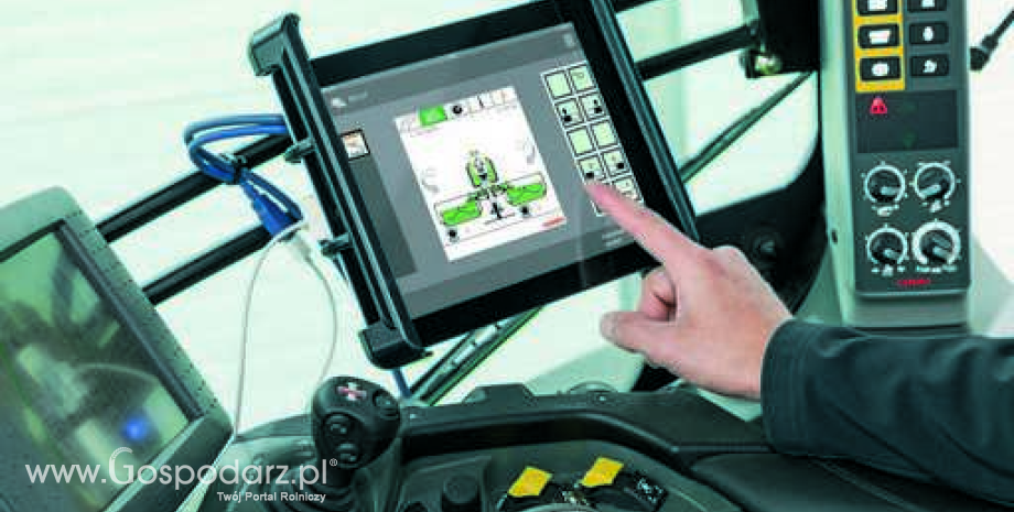 CLAAS EASY on board. Sterowanie maszyn rolniczych przez tablet