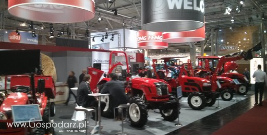 Ciągniki DONG FENG na targach AGRITECHNIKA 2013 Hannover