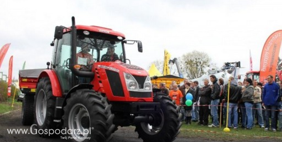 Sprzedaż ciągników rolniczych w okresie od stycznia do kwietnia 2013 r.
