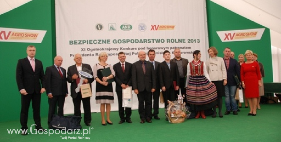 XI finał konkursu Bezpieczne Gospodarstwo Rolne 2013