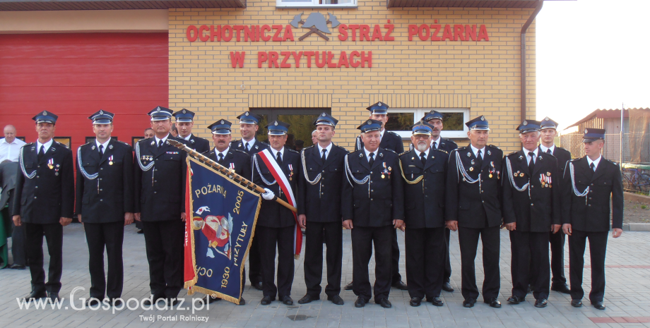 Garaż z zapleczem socjalno - technicznym na potrzeby OSP Przytuły już otwarty.