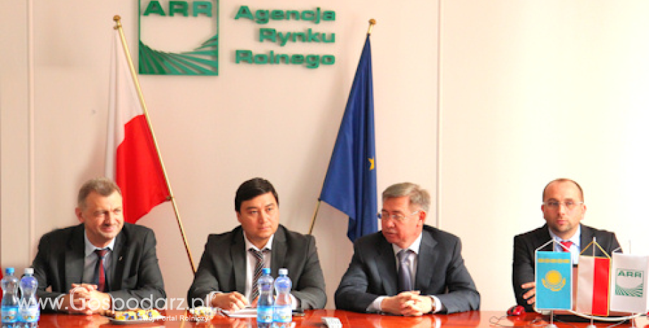 Delegacji Kazachstanu z wizytą w ARR