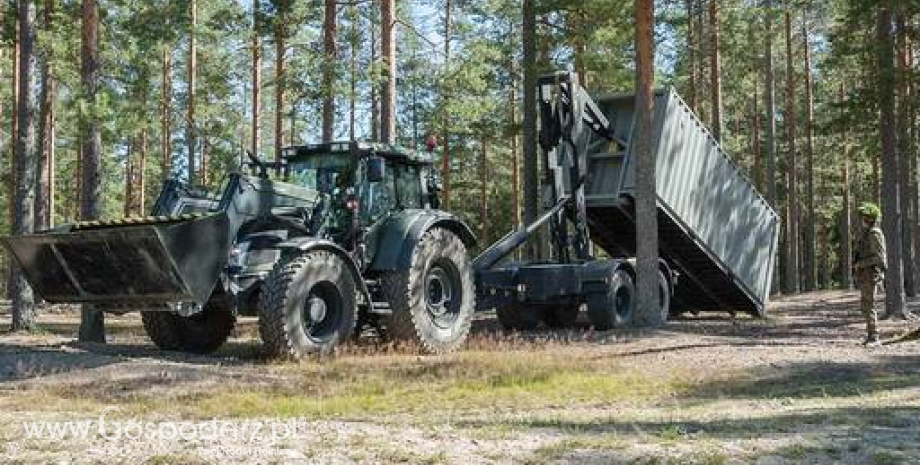 Ciągniki Valtra w służbie fińskiej armii