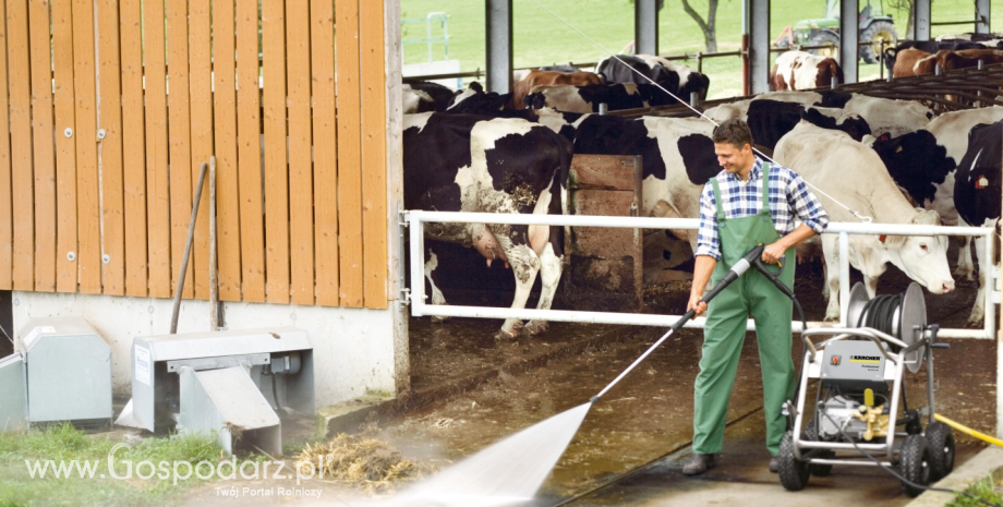 Czystość i higiena czyli rozwiązania Kärcher dla rolnictwa