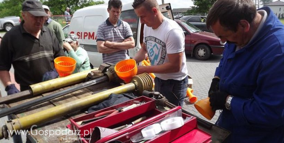 Wymienili osłony wałków przekaźnika mocy