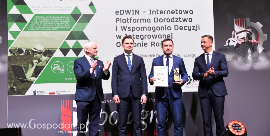 Podwójne Złoto platformy doradczej eDWIN na targach Polagra Premiery!