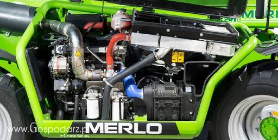 Nowy układ hydrauliczny w gamie ładowarek Merlo TURBOFARMER II