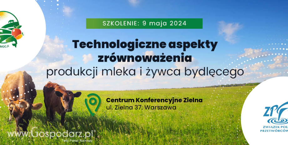 ZPPM rusza z kolejnym cyklem bezpłatnych szkoleń dla producentów i przetwórców mleka