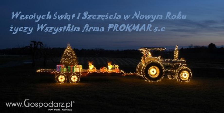 Życzenia Świąteczne od firmy PROKMAR