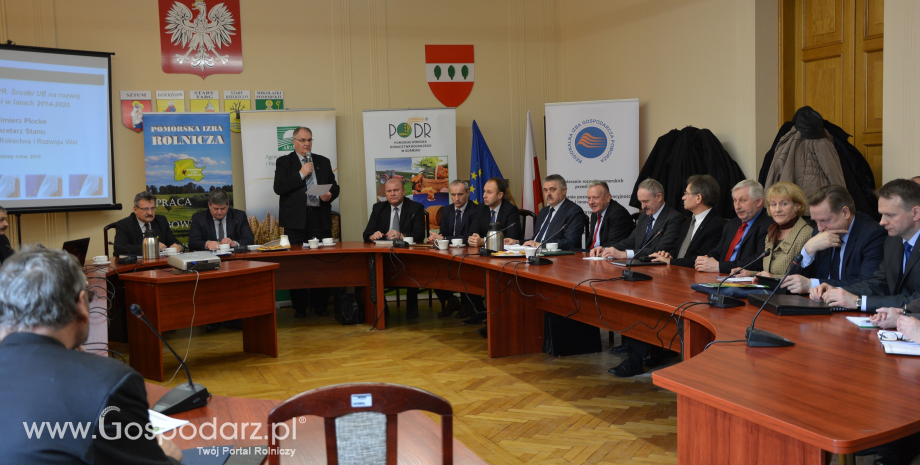 Cykl debat rolnych 2015 w województwie pomorskim rozpoczęty