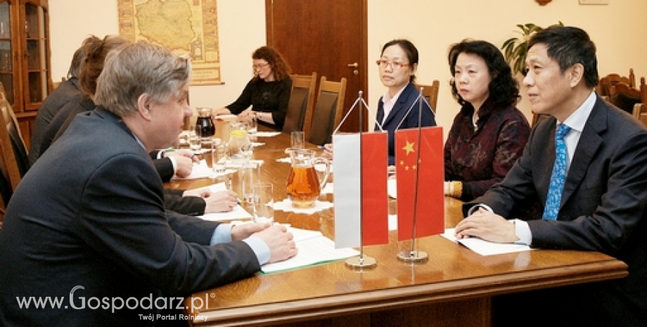 O współpracy polsko-chińskiej w MRiRW