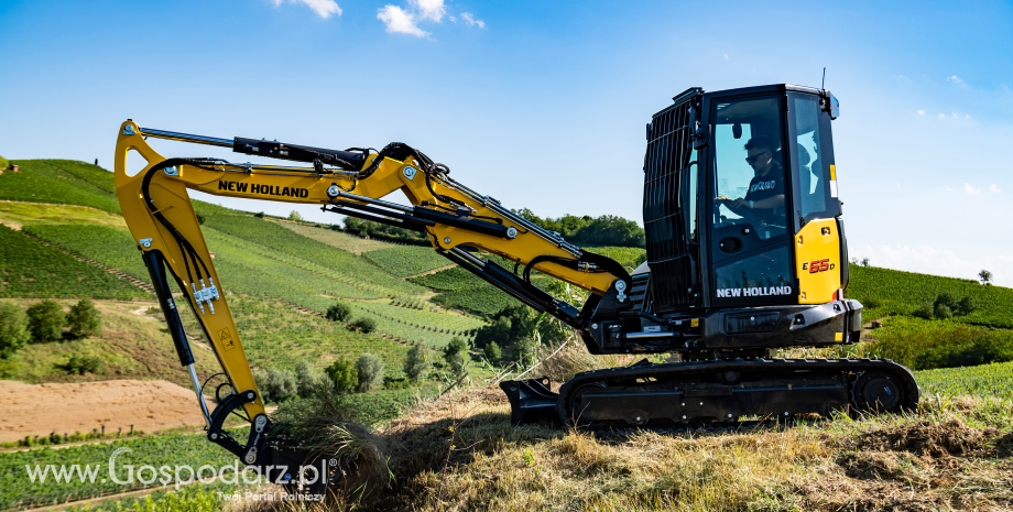 New Holland przedstawia zupełnie nową gamę minikoparek serii D