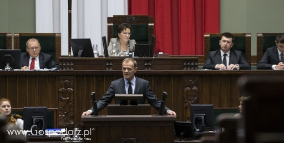 Premier w Sejmie: Stanisław Kalemba jest bardzo dobrym ministrem rolnictwa