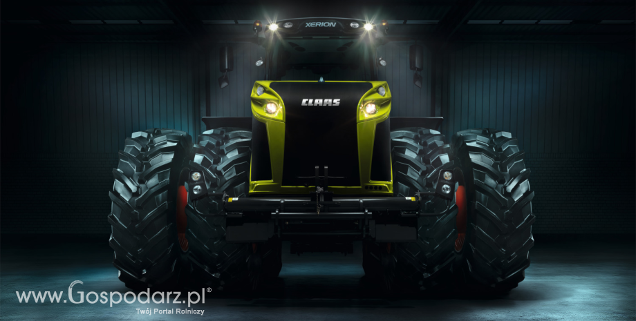 CLAAS XERION z nową generacją przekładni i zwiększoną wydajnością hydrauliczną