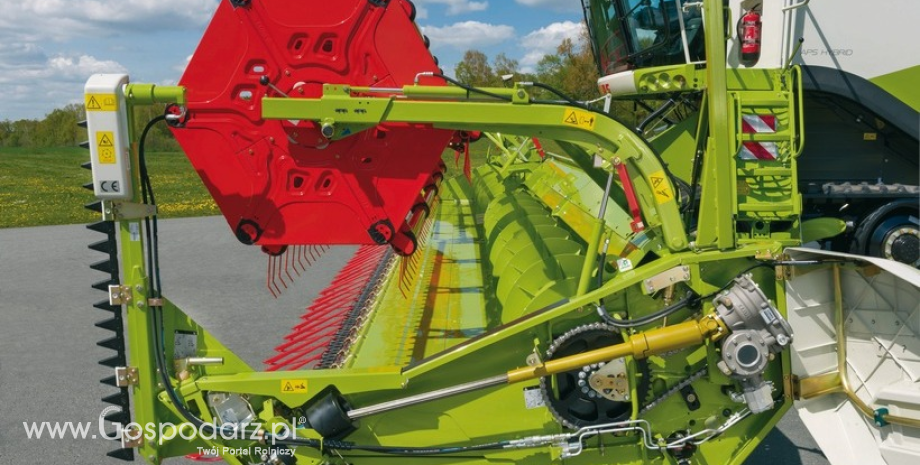 CLAAS VARIO to perfekcyjne cięcie o dużych szerokościach roboczych