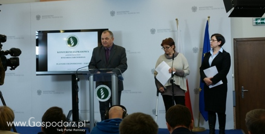 R. Zarudzki: Ustawowe terminy wypłat dopłat bezpośrednich nie są zagrożone