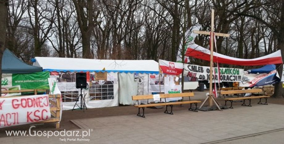 NSZZ RI „Solidarność” zawiesza protest w postaci zielonego miasteczka i przechodzi do innych form akcji protestacyjnej