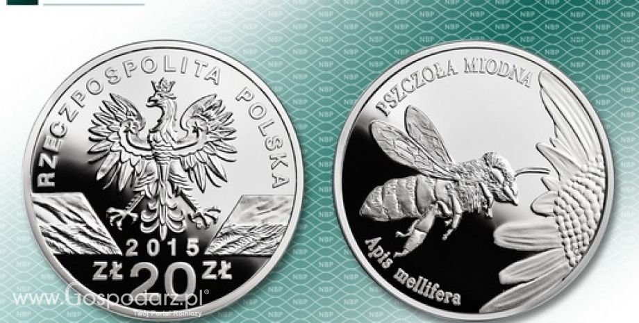 „Pszczoła miodna” – nowa moneta w serii „Zwierzęta świata”