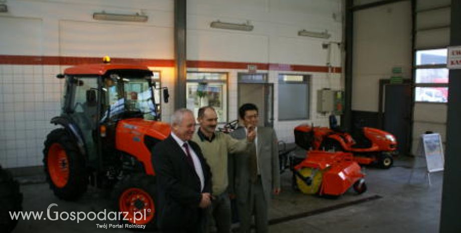 Marka Kubota świętuje sprzedaż tysięcznego ciągnika na polskim rynku